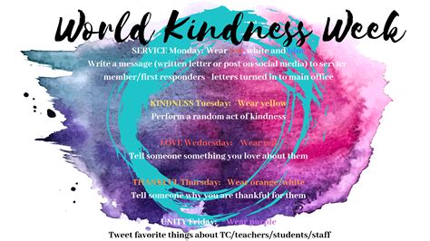 world kindness week 2024